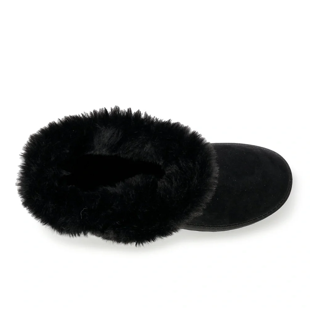 SO Sophia black winter boots. Size 2 youth